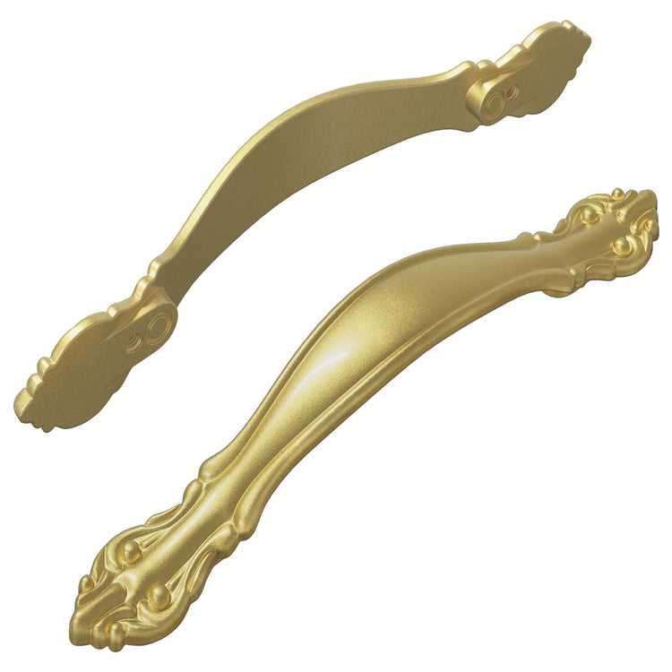 Vidaxl handvat 2 st goud 143 x 19,2 x 20 mm zinklegering