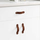 Vidaxl kast handvatten 2 st bruin 140 x 25 x 2,3 mm pu