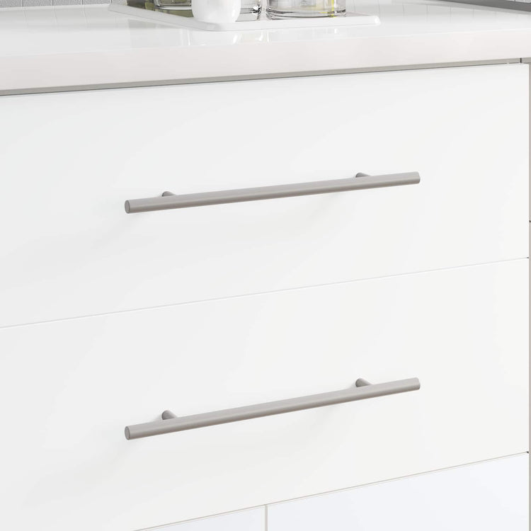 Vidaxl kasthandgreep 12 st zilver 300 mm roestvrij staal