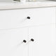 Vidaxl kastknoppen 12 pcs zwart m4 x 12 mm ijzer