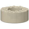 Vidaxl stoelpoot vloerbeschermers 2 pcs doorzichtig ø 15 x 16 mm pvc
