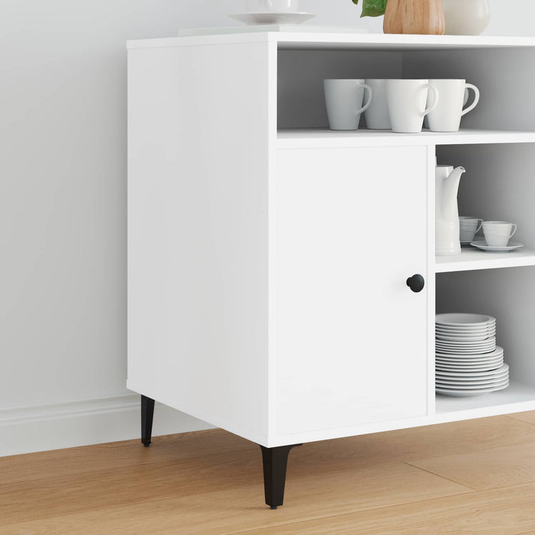 Vidaxl meubelpoten 2 st zwart 54,1 x 54,1 x 100 mm ijzer