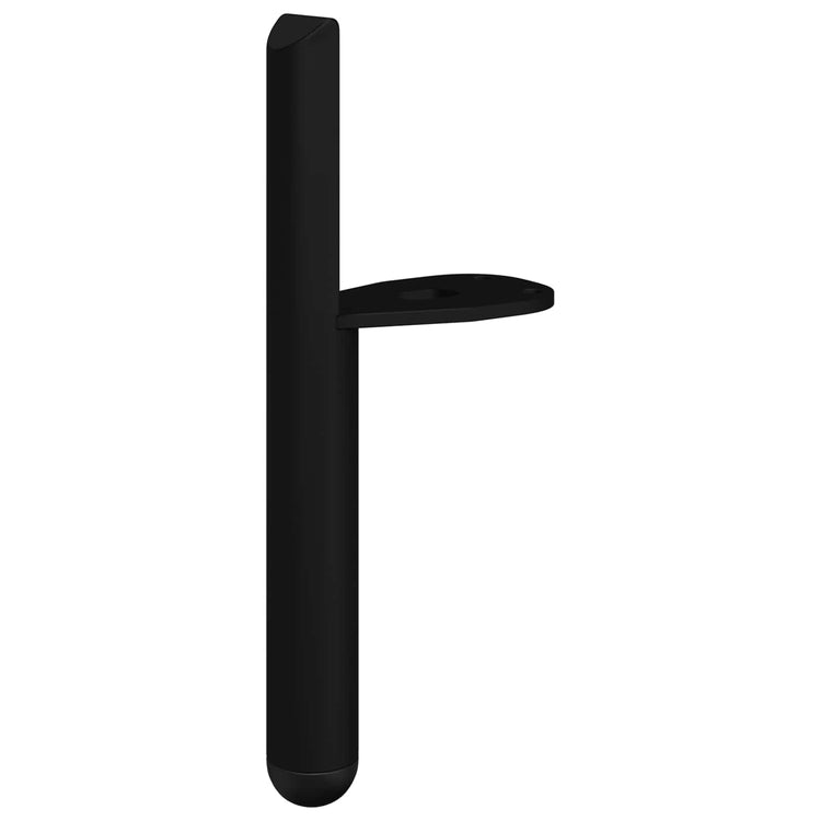 Vidaxl meubelpoten 2 pcs zwart 66 x 36 x 160 mm ijzer
