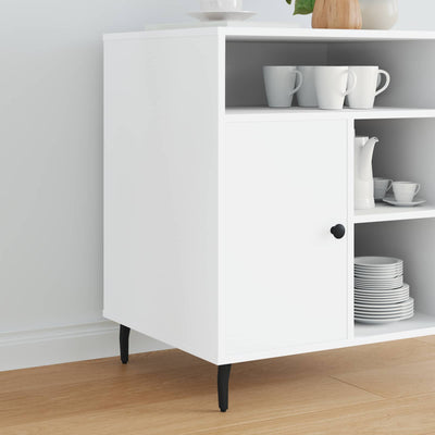 Vidaxl staande poten 2 st zwart 40 x 40 x 100 mm ijzer