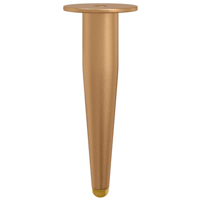 Vidaxl staande poten 2 st goud 98 x 40 mm ijzer