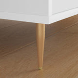 Vidaxl staande poten 12 st goud 98 x 40 mm ijzer - afbeelding 3