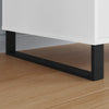 Vidaxl meubelpoten 2 pcs zwart 481 x 40,5 x 100 mm ijzer