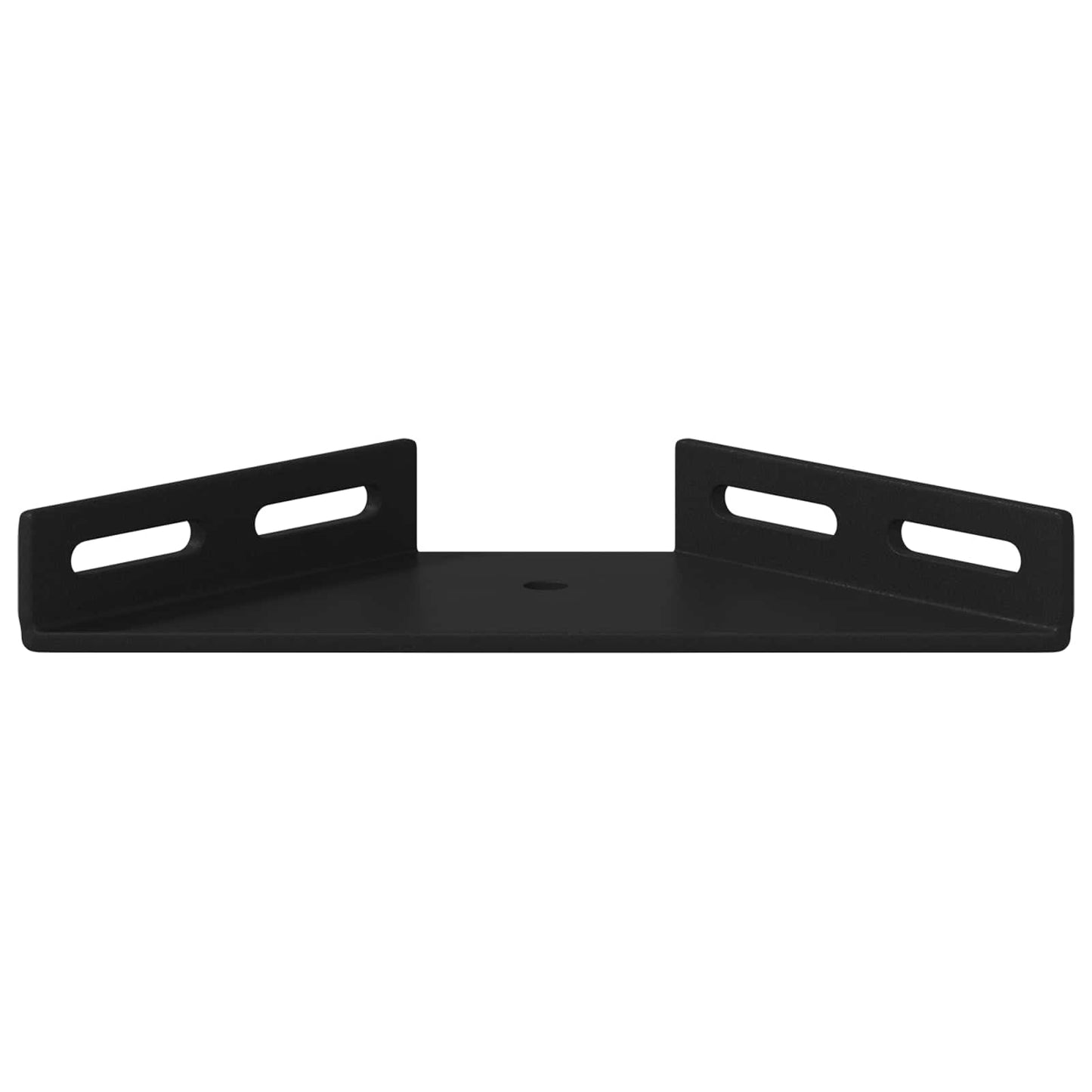 Vidaxl hoekbeugel 2 pcs zwart 138,5 x 50,5 x 16 mm ijzer