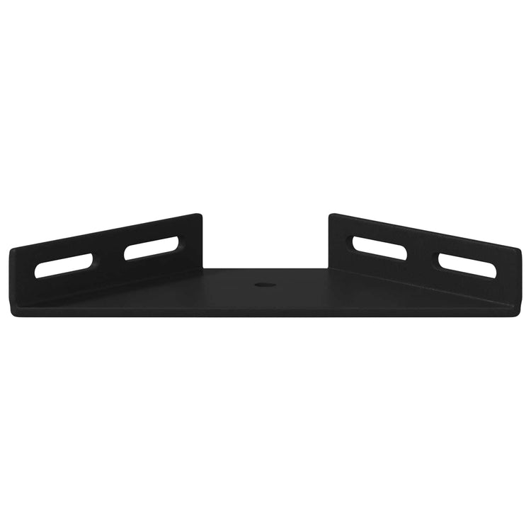Vidaxl hoekbeugel 12 zwart 138,5 x 50,5 x 16 mm ijzer