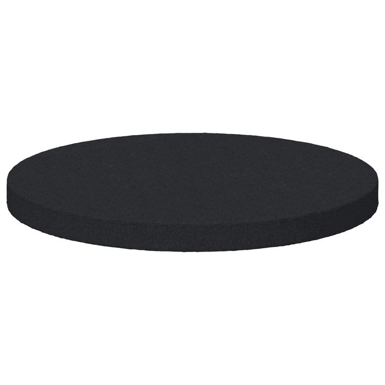 Vidaxl meubelvoetjes pads 2 st zwart ø 30 x 2 mm eva