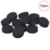 Vidaxl meubelvoetjes pads 12 pcs zwart ø 14 x 4 mm eva