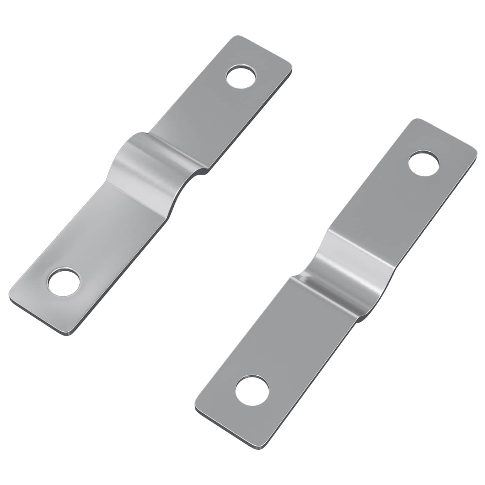 Vidaxl strijkplaat 2 pcs zilver 50 x 10 x 1,2 mm ijzer