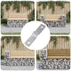 Vidaxl strijkplaat 9000 pcs zilver ijzer