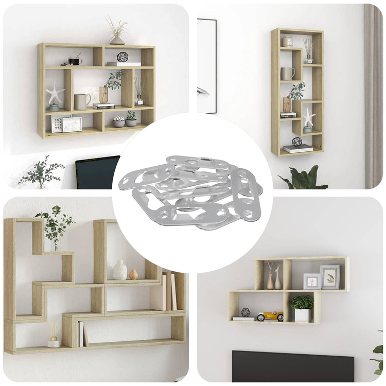 Vidaxl sleufhanger 3673 st zilver 45 x 16 x 3.5 mm ijzer