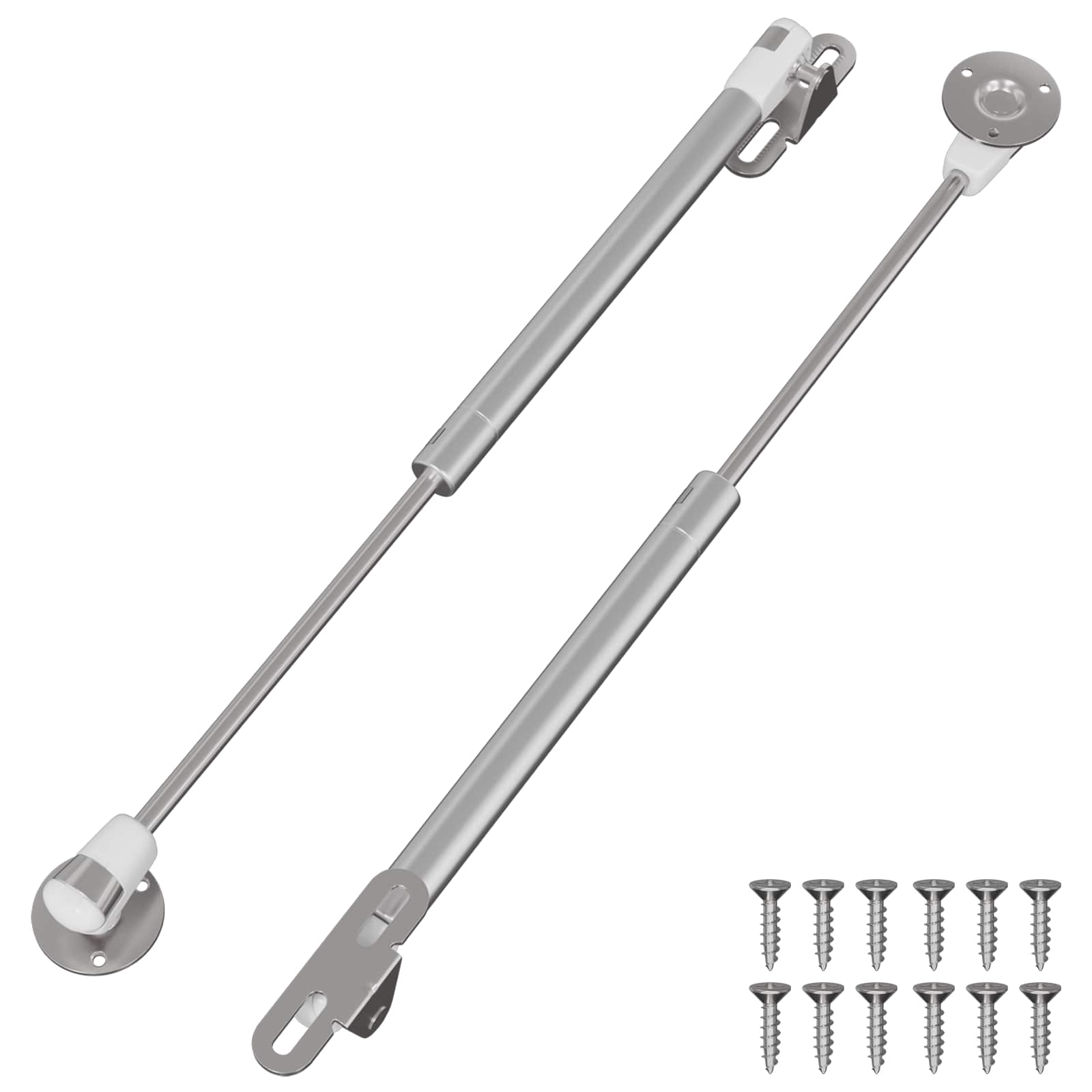 Vidaxl hydraulische gasveer 2 pcs zilver 280 x 17 x 16 mm pp en ijzer