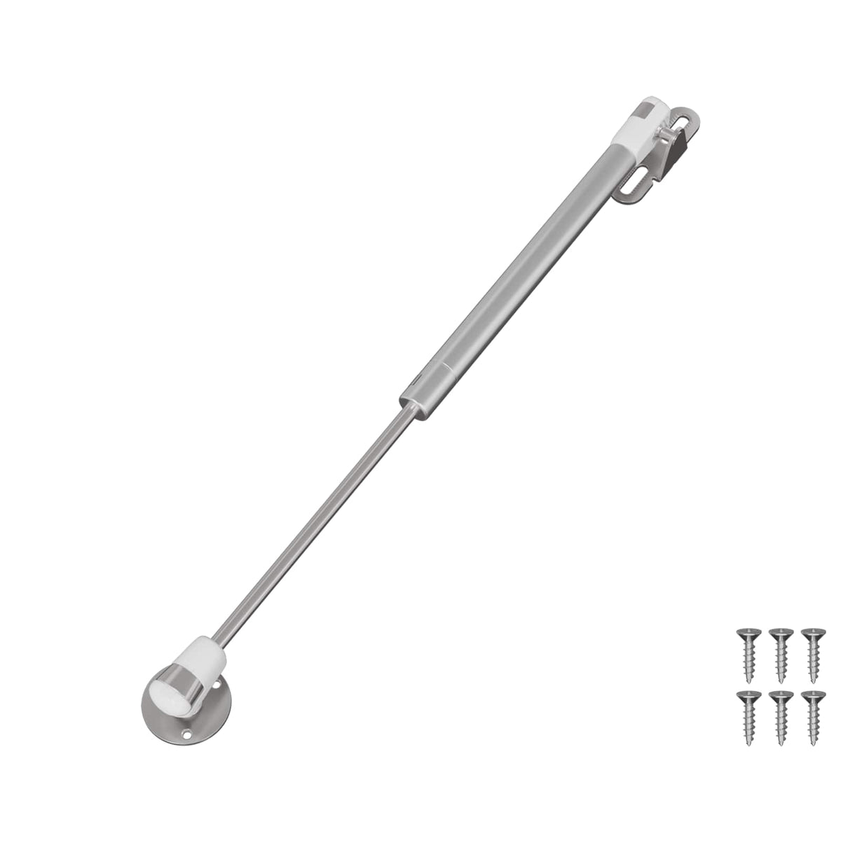 Vidaxl hydraulische gasveer 12 st zilver 280 x 17 x 16 mm pp en ijzer
