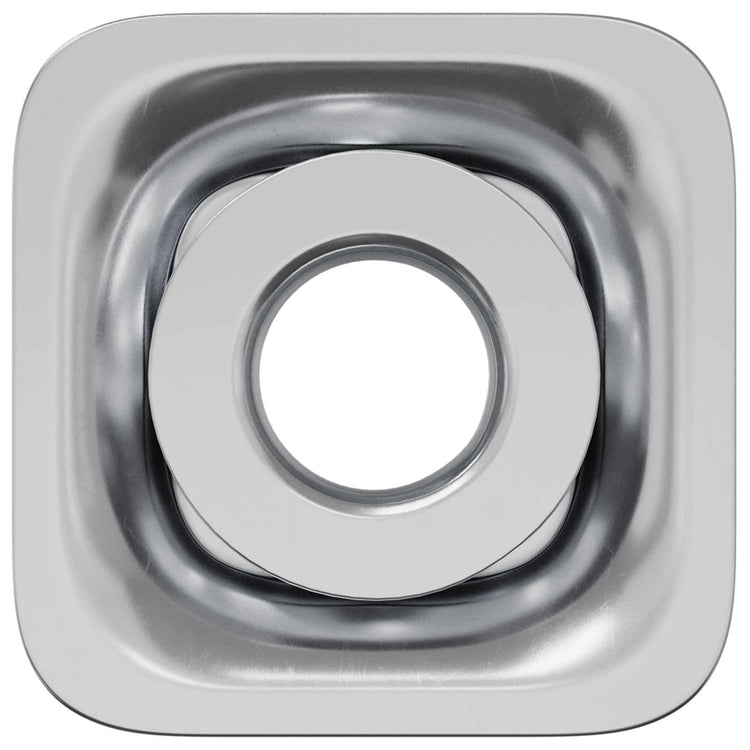 Vidaxl draadbuis invoeg 2 st zwart en zilver 15,8 x 15,8 x 22,5 mm