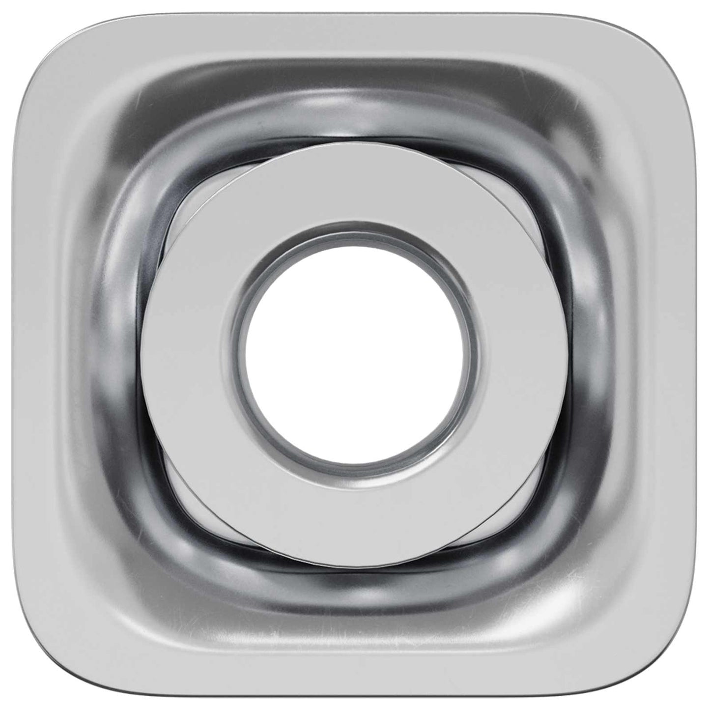 Vidaxl draadbuis invoeg 12 pcs zwart en zilver 15,8 x 15,8 x 22,5 mm