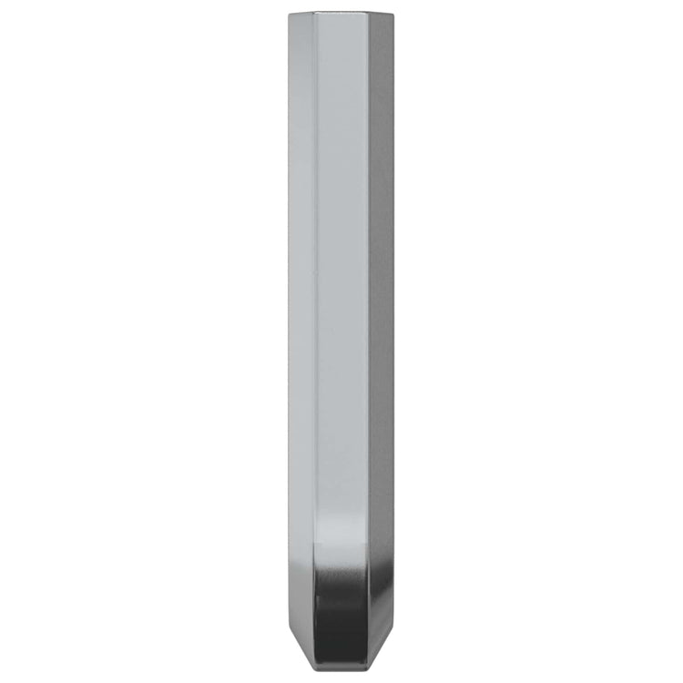 Vidaxl zeskantsleutel 4675 st zilver 20 x 52 mm staal