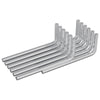 Vidaxl zeskantsleutel 2118 pcs zilver 32 x 86 mm staal