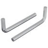 Vidaxl zeskantsleutel 2 pcs zilver 32 x 86 mm staal