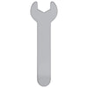 Vidaxl schroefsleutel 2 pcs zilver 10 mm ijzer