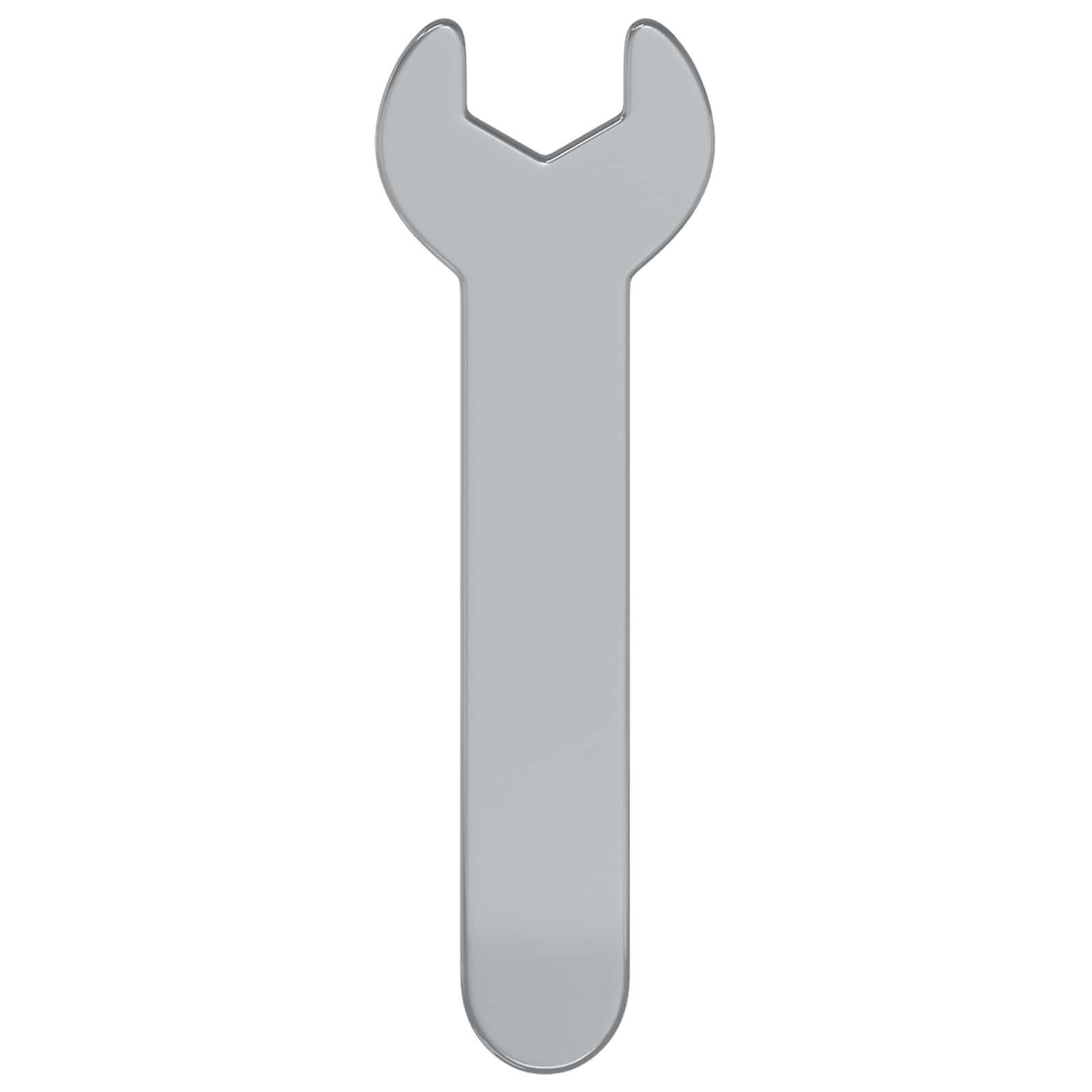 Vidaxl schroefsleutel 2 pcs zilver 10 mm ijzer