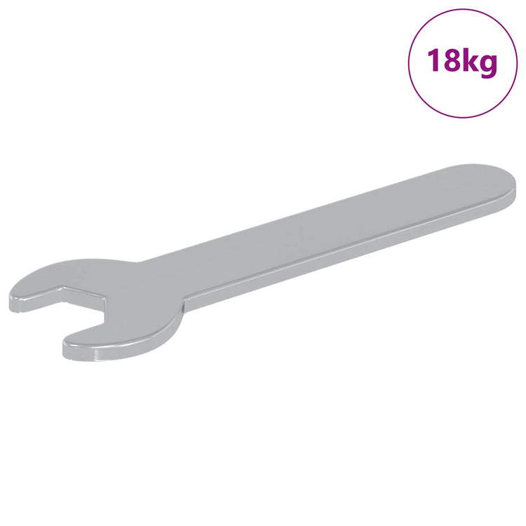 Vidaxl schroefsleutel 2027 st zilver 10 mm ijzer