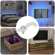 Vidaxl led strip clips 23,8 mm 12 st transparant kunststof en ijzer - afbeelding 1
