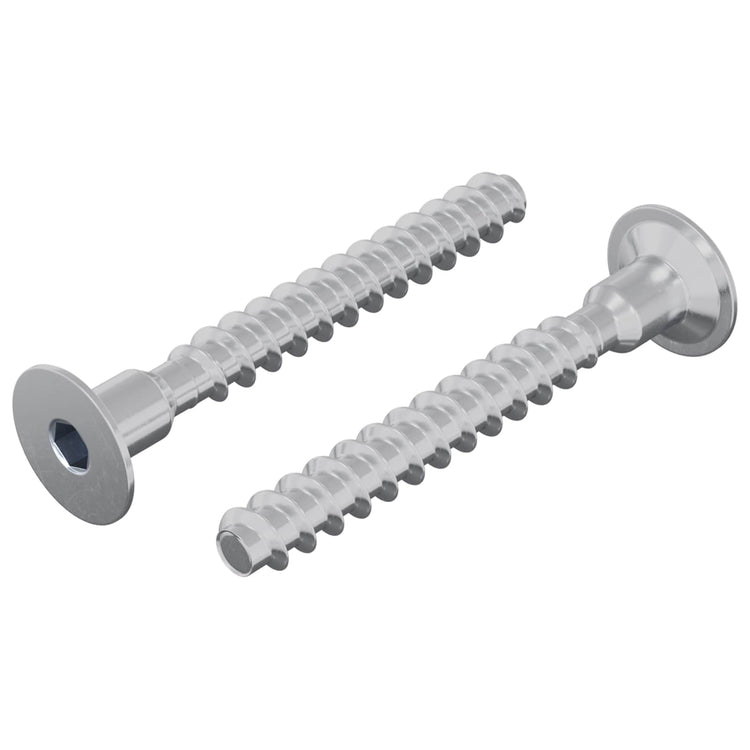 Vidaxl bout 2 st verzinkt 5 x 40 mm ijzer