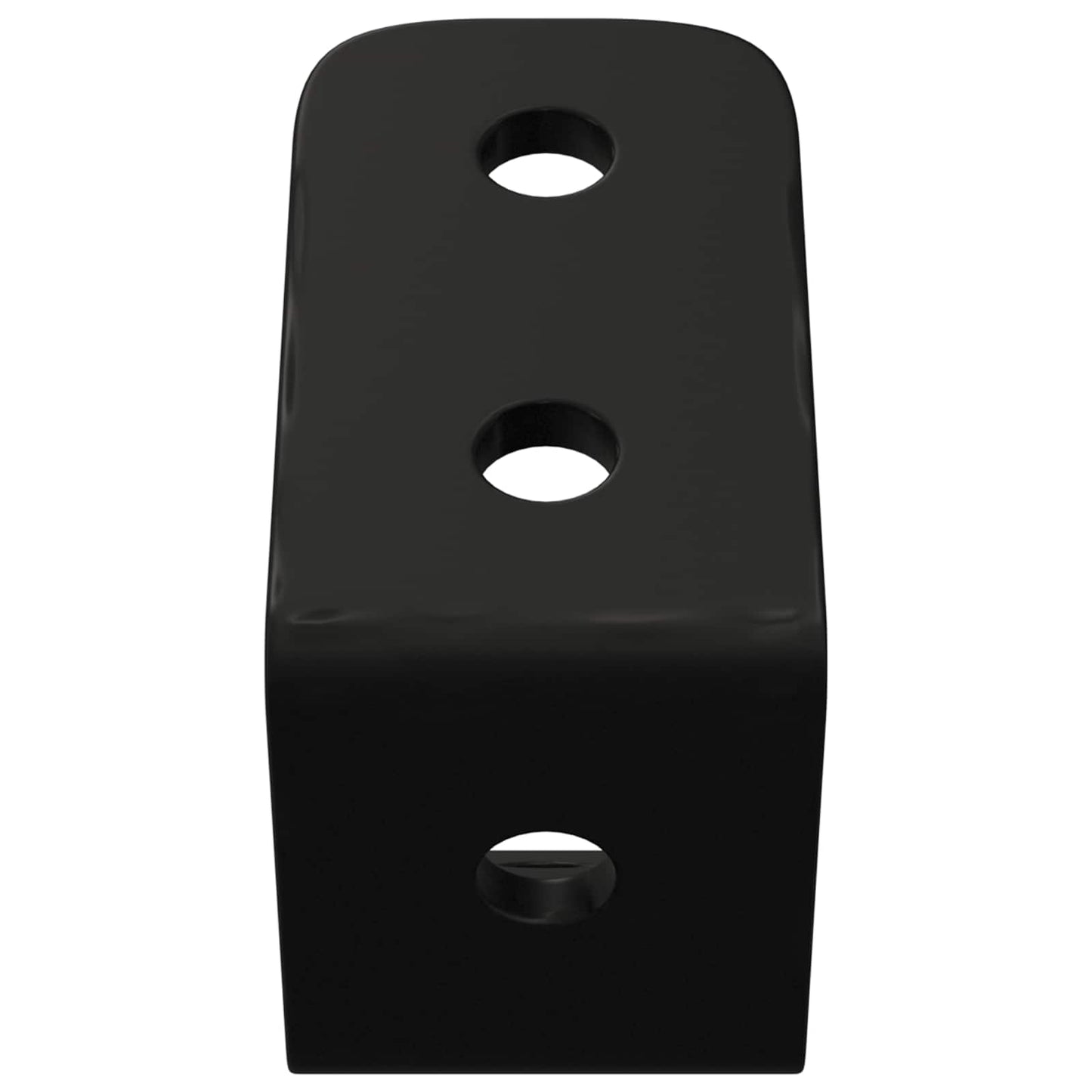 Vidaxl haken 2 pcs zwart m5 x 110 mm ijzer