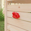 Vidaxl klimgreep 2 pcs rood 100 x 67 x 43 mm pp