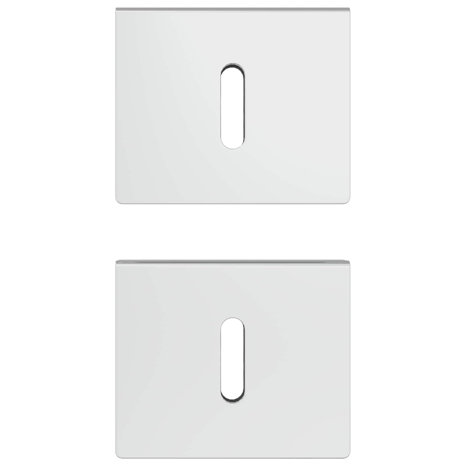 Vidaxl spiegel bevestigingsbeugel 12 pcs nikkel 35 x 30 x 8,3 mm staal