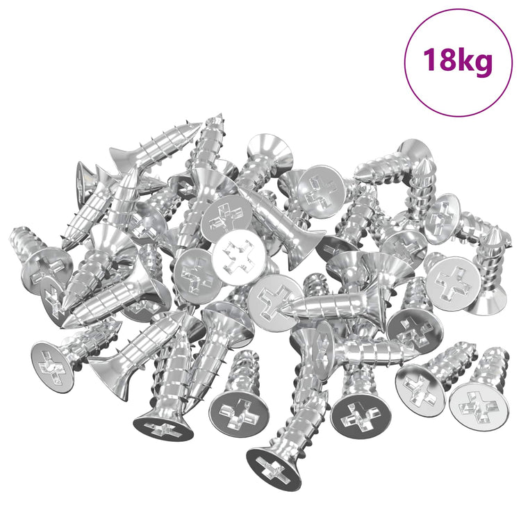 Vidaxl spiegel bevestigingsbeugel 340 nikkel 35 x 30 x 8,3 mm staal