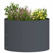 Vidaxl plantenring antraciet 30 x 30 x 20 cm koudgewalst staal - afbeelding 3