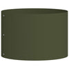 Vidaxl plantenring olijf groen 30 x 30 x 20 cm koudgewalst staal