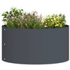 Vidaxl plantenring antraciet 40 x 40 x 20 cm koudgewalst staal
