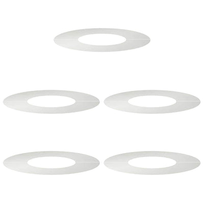 Vidaxl geschikt voor platte boomringen 5 pcs zilver ø30 60 cm