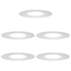 Vidaxl geschikt voor platte boomringen 5 pcs zilver ø30 60 cm