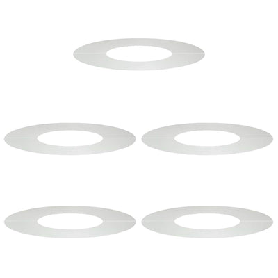 Vidaxl geschikt voor platte boomringen 5 pcs zilver ø30 60 cm