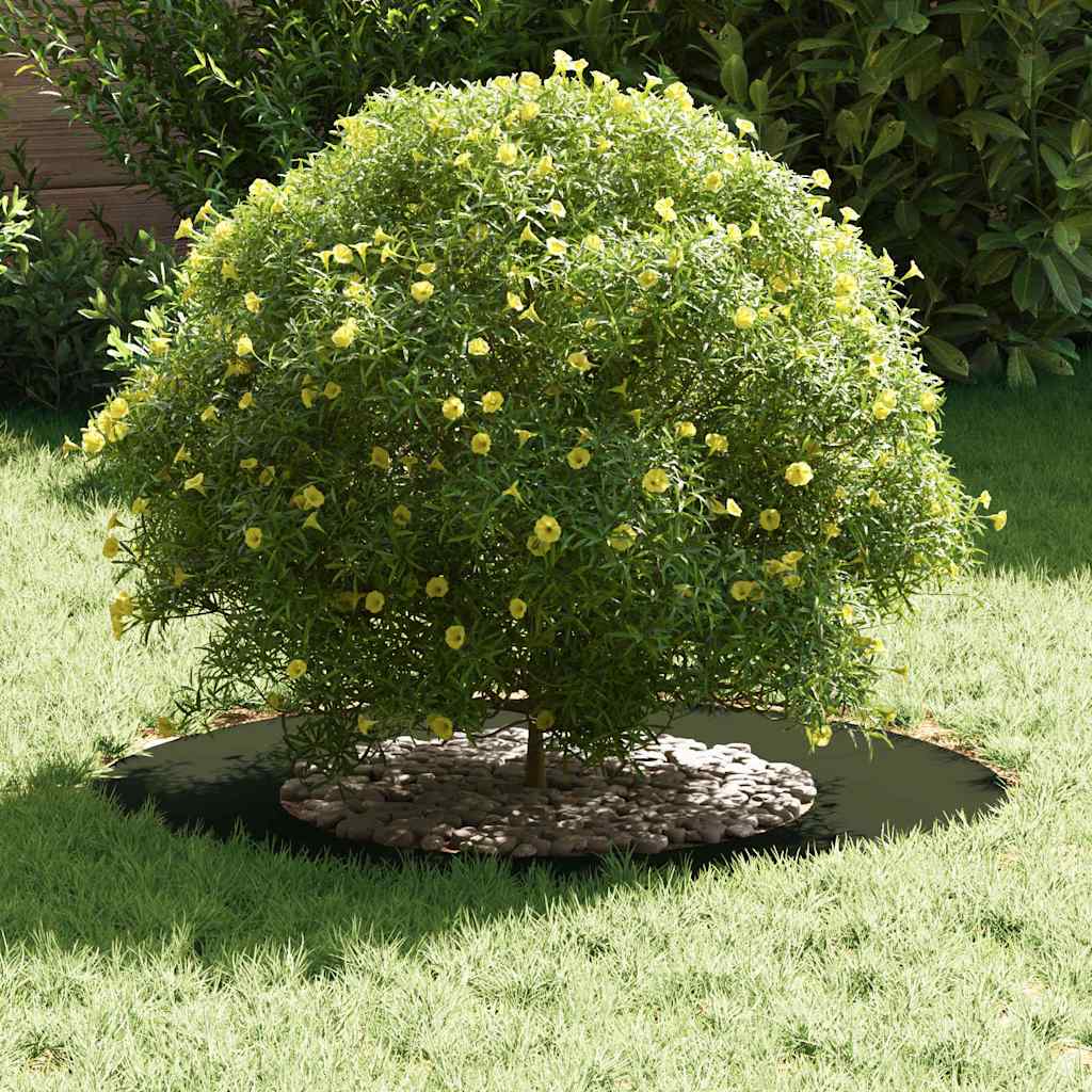 Vidaxl geschikt voor platte boomringen 5 pcs olijfgroen ø40 70 cm