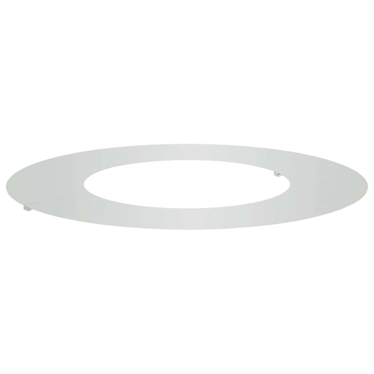 Vidaxl geschikt voor platte boomring zilver ø40 70 cm
