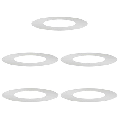 Vidaxl geschikt voor platte boomringen 5 pcs zilver ø40 70 cm