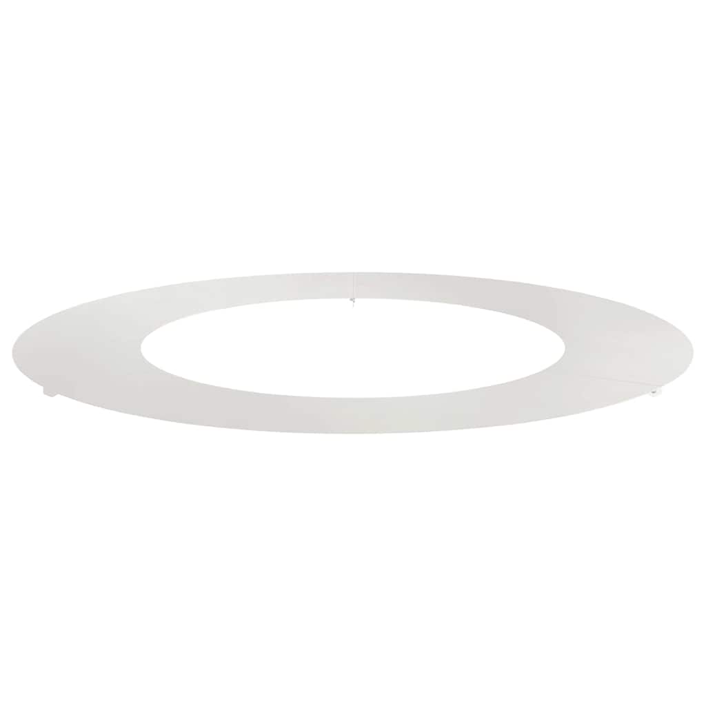 Vidaxl geschikt voor platte boomring zilver ø50 80 cm roestvrij staal