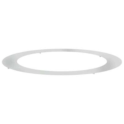 Vidaxl geschikt voor platte boomring zilver ø90 120 cm