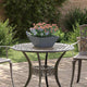 Vidaxl plantenbak 5 st antraciet 35 x 35 x 15 cm koudgewalst staal