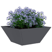 Vidaxl plantenbak 5 st antraciet 35 x 35 x 15 cm koudgewalst staal - afbeelding 3