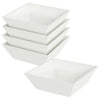 Vidaxl tuin bloempot 5 pcs wit 50 x 50 x 15 cm koudgewalst staal