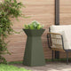 Vidaxl pilaar plantenbak 2 st olijfgroen 35 x 35 x 73 cm