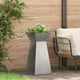 Vidaxl pilaar plantenbak 2 st zilver 35 x 35 x 73 cm roestvrij staal